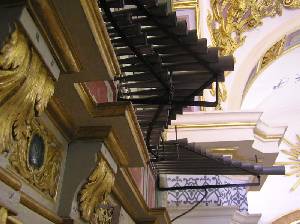 Trompetera del rgano de San Onofre. Iglesia Parroquial de San Onofre de Alguazas 