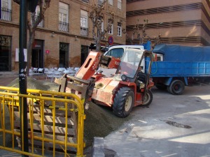 Las obras en la va pblica generan ruido 