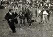 Novillada durante las fiestas de San Francisco Javier en 1962.