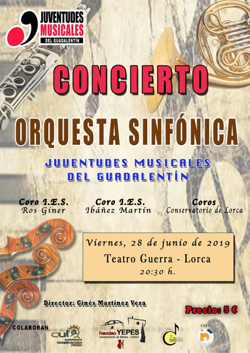 Concierto Orquesta Sinfónica Juventudes Musicales del Guadalentín