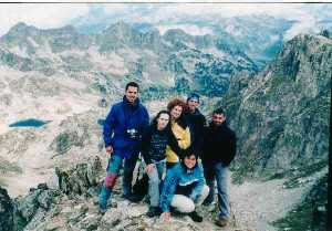 Cumbre de Bassiero. Pirineo cataln. Verano 2002