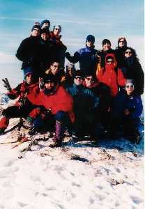 Cima del Puerto de Viella. Pirineo cataln. Navidad de 2002