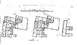 Plano del Gobierno Civil de Murcia (1873).