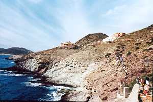 Hacia la Playa de Mnsul desde San Jos