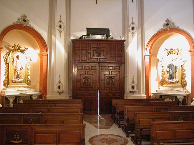 Interior de la Capilla de Santiago, en la Catedral. Regin de Murcia Digital