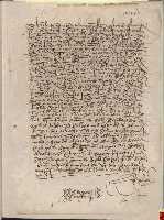 Carta de poder de Pedro de Puxmarn a Miguel de Sos