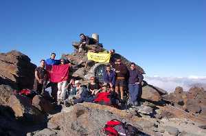 Cumbre del Mulhacen. Octubre 2006