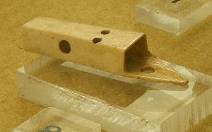 Boquilla de flauta, en el Museo Arqueológico de Cartagena