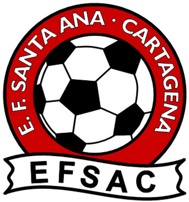 Escudo del Club Escuela de Ftbol Santa Ana . 